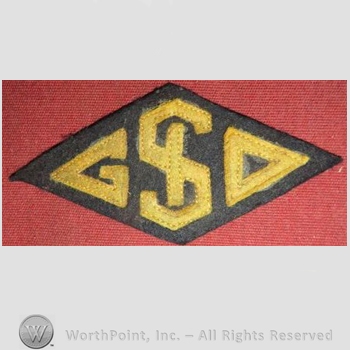 WWI Army Patch : General Intermediate Supply Depot Patch.