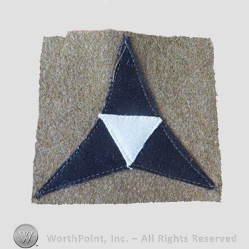 WWI Army Patch : 3rd Corps Patch.