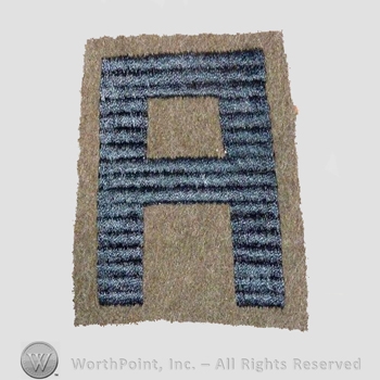 WWI Army Patch : First Army Shoulder Patch.
