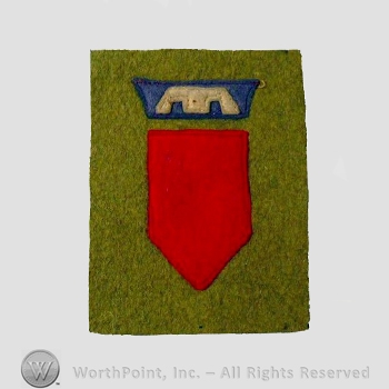 WWI Army Patch : 76th Division Patch.