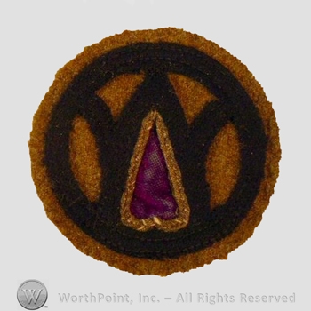 WWI Army Patch : 89th Division Supply Train Patch.