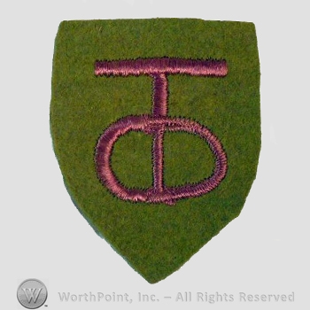 WWI Army Patch : 90th Division Patch.