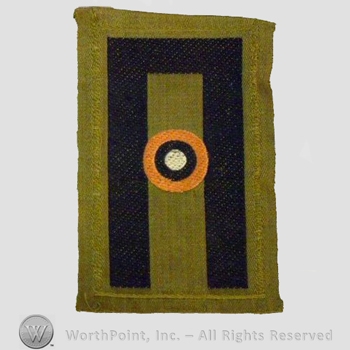 WWI Army Patch : 1st Army Air Service Liberty Loan Patch.