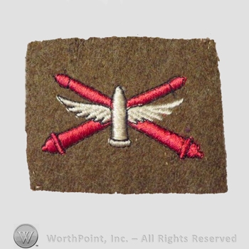 WWI Army Patch : Coast Artillery Patch.