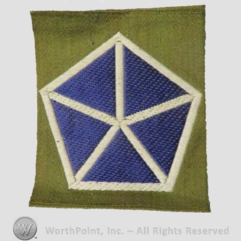 WWI Army Patch : Liberty Loan 5th Corps Patch.