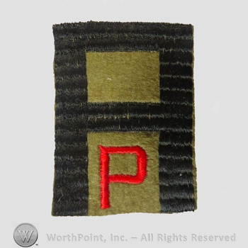 WWI Army Patch : First Army Pioneer Patch.
