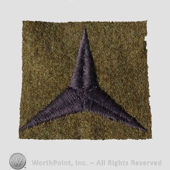 WWI Army Patch : 3rd Corps Patch.