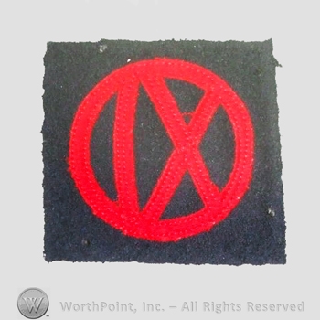 WWI Army Patch : IX Corps Patch.