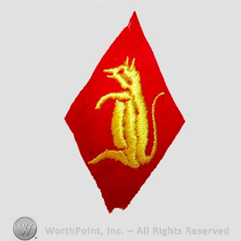 WWI Army Patch : 205th Infantry Regiment Patch.