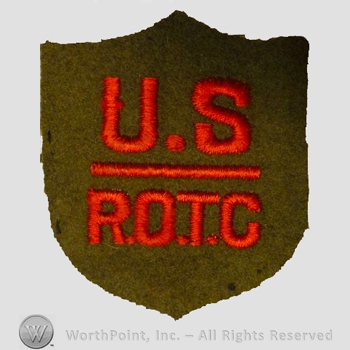 WWI Army Patch : ROTC(Reserve Officer Training Corps) Patch.