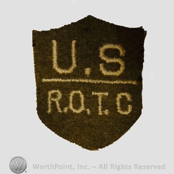 WWI Army Patch : ROTC(Reserve Officer Training Corps) Patch.