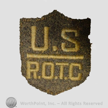 WWI Army Patch : ROTC(Reserve Officer Training Corps) Patch.