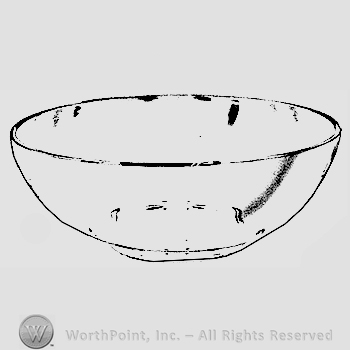 Glass pattern: 2364; bowl.