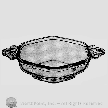 Glass pattern: 2652; bowl.