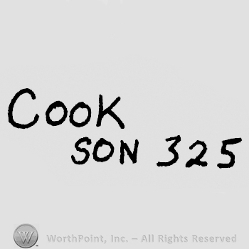 Cook written above Son 325