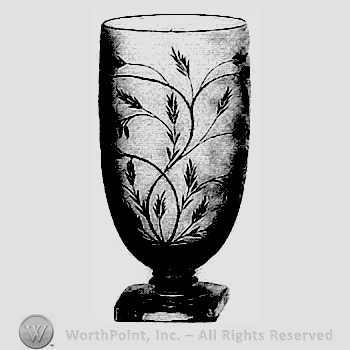 Glass pattern: Tapestry; tumbler.