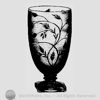 Glass pattern: Tapestry; tumbler.