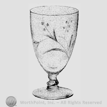 Glass pattern: Spring; footed juice.