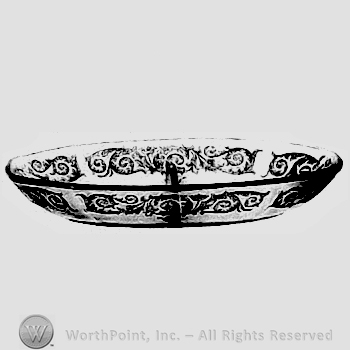 Glass pattern: Acanthus; bowl.