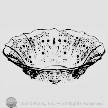 Glass pattern: Arcady; bowl.
