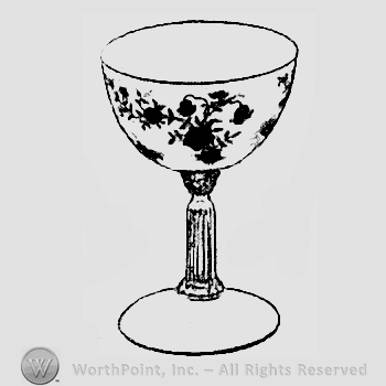Glass pattern: Bouquet; cocktail.