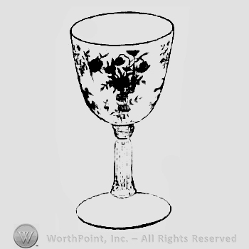 Glass pattern: Bouquet; wine.