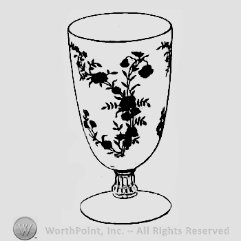Glass pattern: Bouquet; tumbler.
