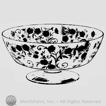 Glass pattern: Buttercup; bowl.