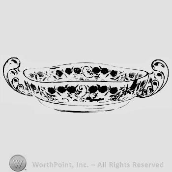 Glass pattern: Buttercup; bowl.
