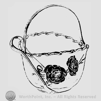 Glass pattern: Camellia; bucket.