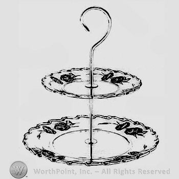 Glass pattern: Camellia; bit set.