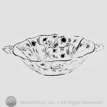 Glass pattern: Chintz; dish.
