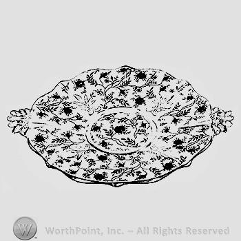 Glass pattern: Chintz; plate.
