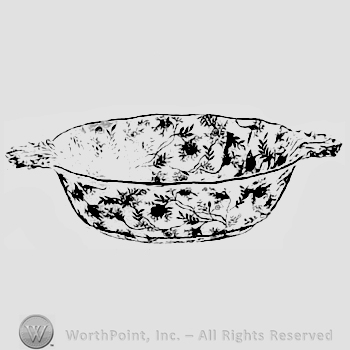 Glass pattern: Chintz; dish.