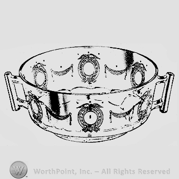 Glass pattern: Colonial Mirror; bowl.