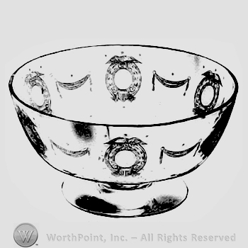 Glass pattern: Colonial Mirror; bowl.