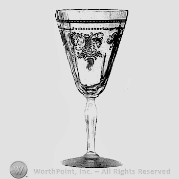 Glass pattern: Delphian; tumbler.