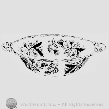 Glass pattern: Heather; bowl.
