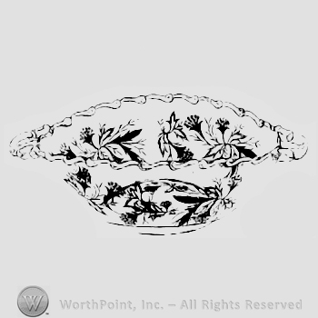 Glass pattern: Heather; bowl.