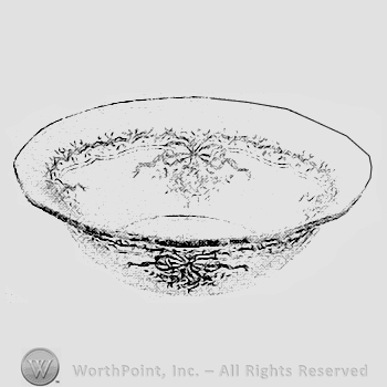 Glass pattern: June; bowl.