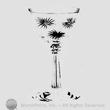 Glass pattern: Lido; champagne.