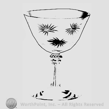 Glass pattern: Lido; sherbet.