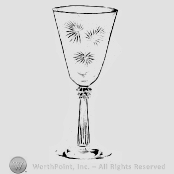 Glass pattern: Lido; wine.