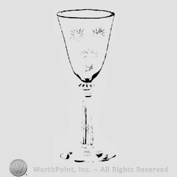 Glass pattern: Lido; cordial.
