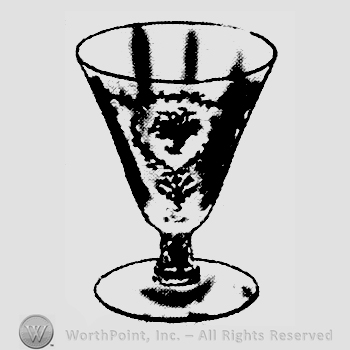 Glass pattern: Mayflower; cocktail.