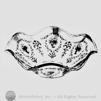 Glass pattern: Mayflower; bowl.
