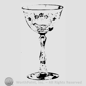 Glass pattern: Meadow; cocktail.