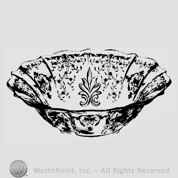 Glass pattern: Navarre; bowl.