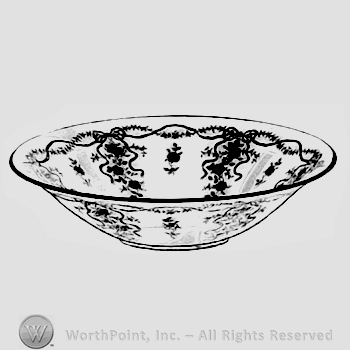 Glass pattern: Romance; bowl.