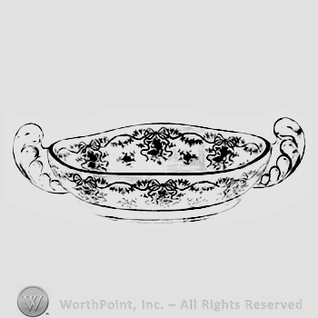 Glass pattern: Romance; bowl.